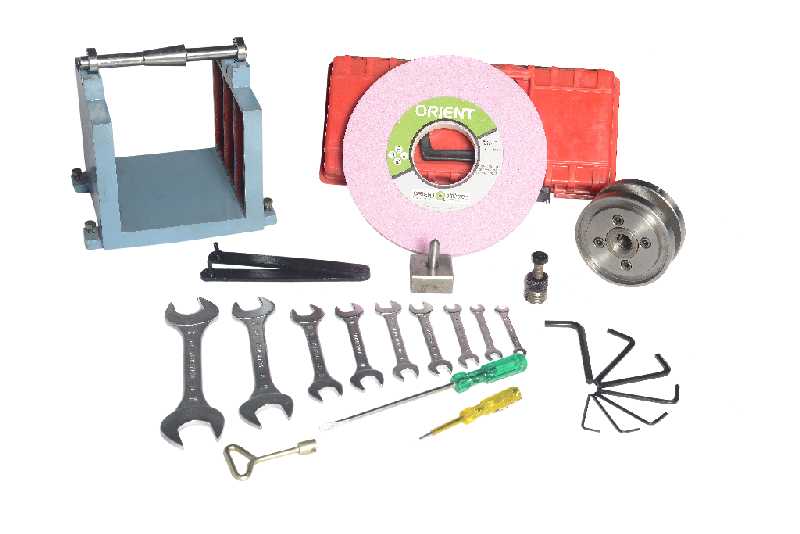 Standard Accessories Along with Machines